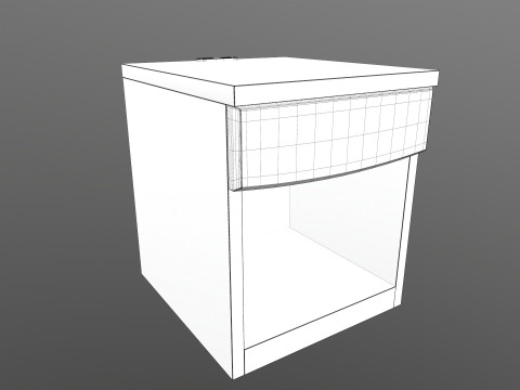 Side Table 3D 모델