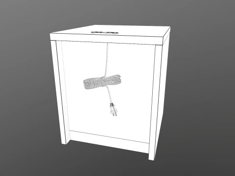 Side Table 3D Model