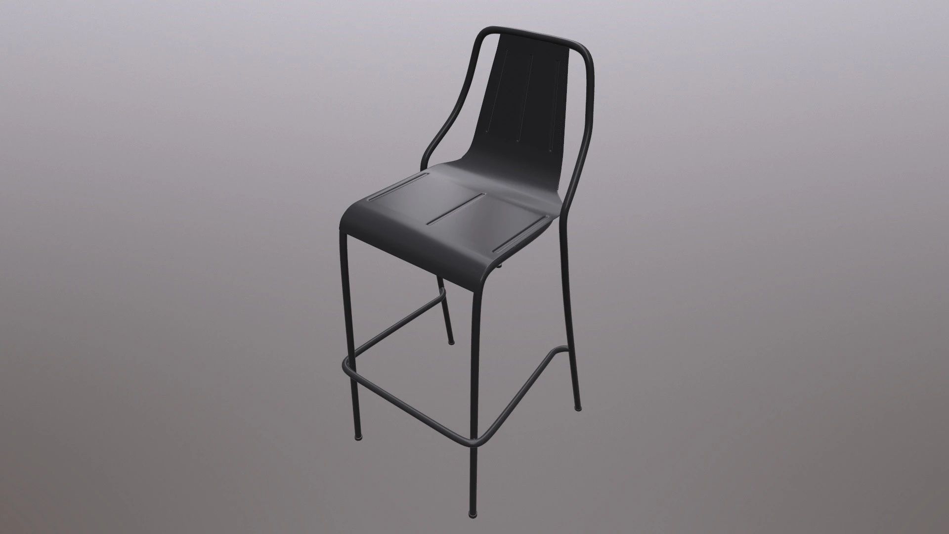 Sgabello da bar Modello 3D .c4d .max .obj .3ds .fbx .stl .blend 