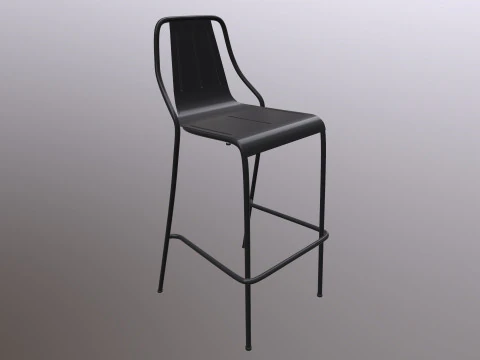 Sgabello da bar Modello 3D
