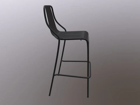 Sgabello da bar Modello 3D
