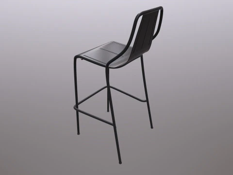 Sgabello da bar Modello 3D