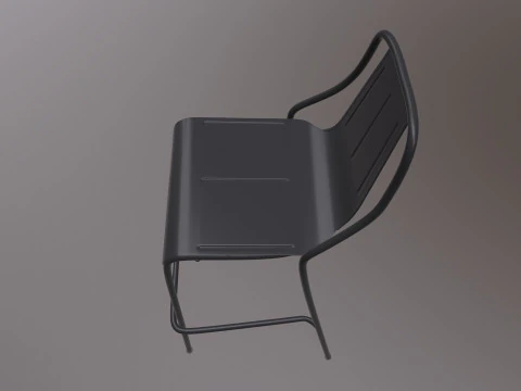 Sgabello da bar Modello 3D