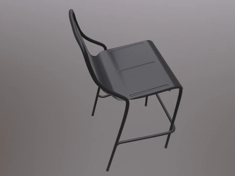Sgabello da bar Modello 3D