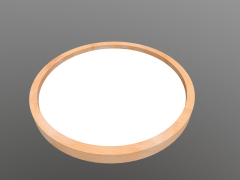Bathroom Wal Mirror Round 3D Modell