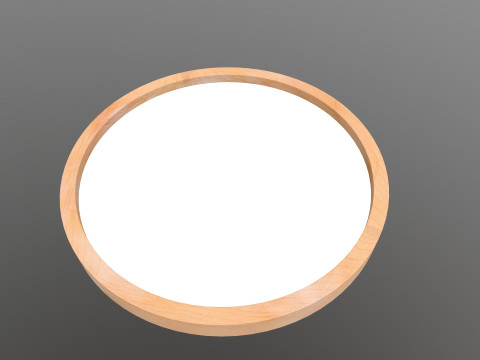 Bathroom Wal Mirror Round 3D Modell