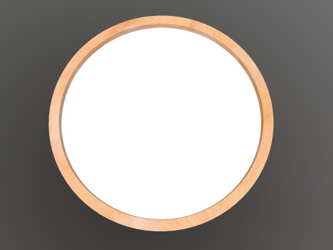 Bathroom Wal Mirror Round 3D Modell