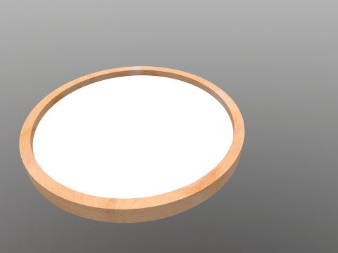 Bathroom Wal Mirror Round 3D Modell