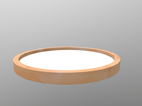 Bathroom Wal Mirror Round 3D Modell