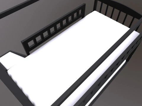 Bunk Bed 3D Model
