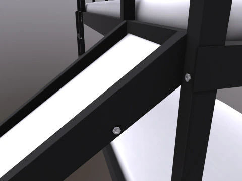Bunk Bed 3D Model