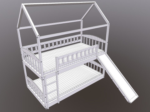 Bunk Bed Modelo 3D