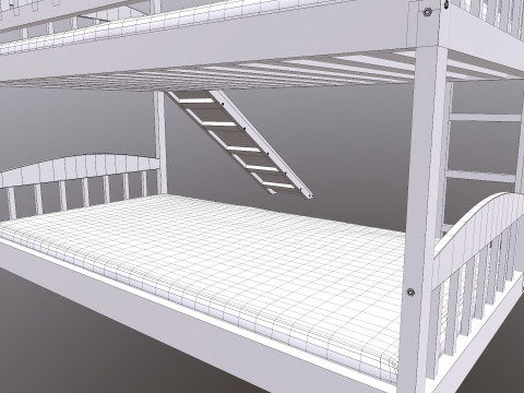 Bunk Bed Modelo 3D