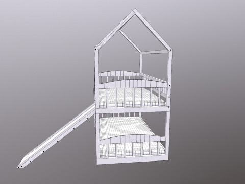 Bunk Bed Modelo 3D