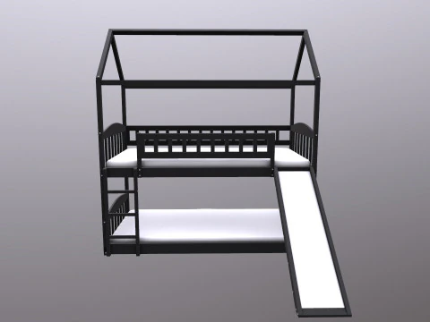 Bunk Bed 3D Model