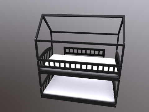 Bunk Bed Modelo 3D