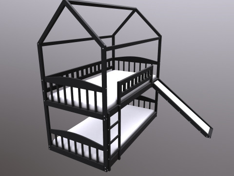 Bunk Bed Modelo 3D