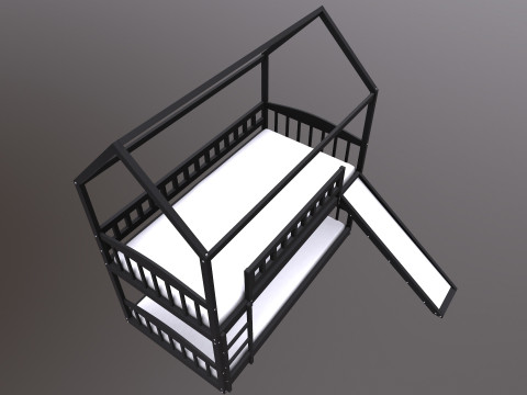 Bunk Bed Modelo 3D