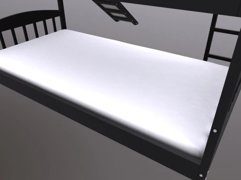 Bunk Bed 3D Model