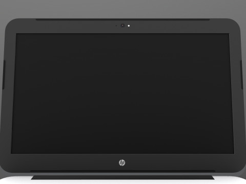 Hp Laptop 3D Model