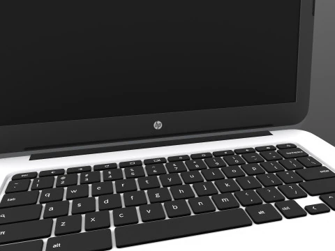 Hp Laptop 3D Model