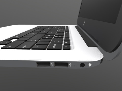 Hp Laptop Modello 3D