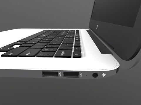 Hp Laptop 3D Model
