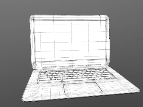 Hp Laptop 3D Model