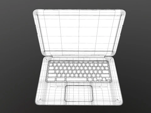 Hp Laptop 3D Model