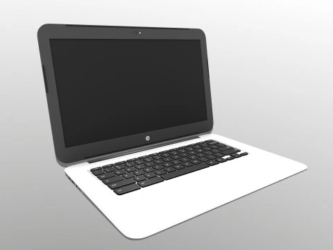 Hp Laptop 3D Model