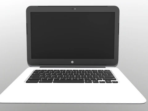 Hp Laptop 3D Model