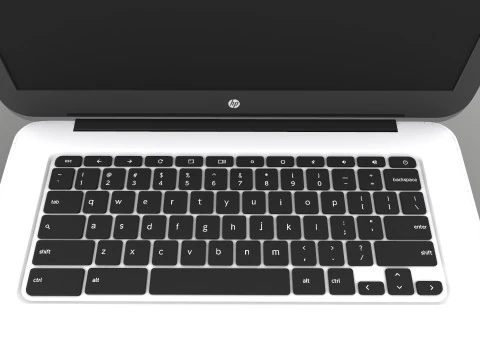 Hp Laptop 3D Model