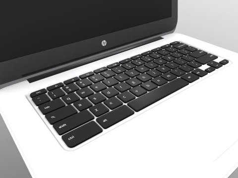 Hp Laptop 3D Model