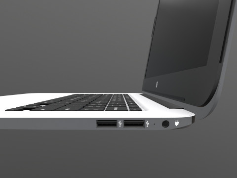 Hp Laptop Modello 3D