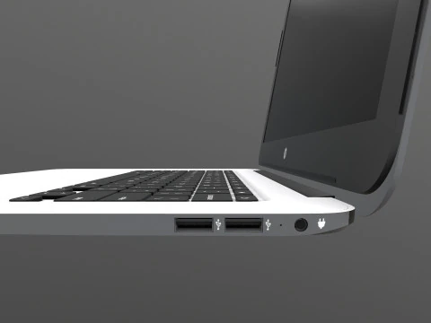 Hp Laptop 3D Model
