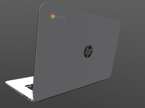 Hp Laptop Modello 3D