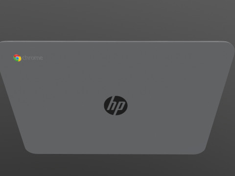 Hp Laptop Modello 3D