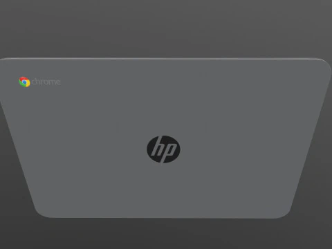 Hp Laptop 3D Model