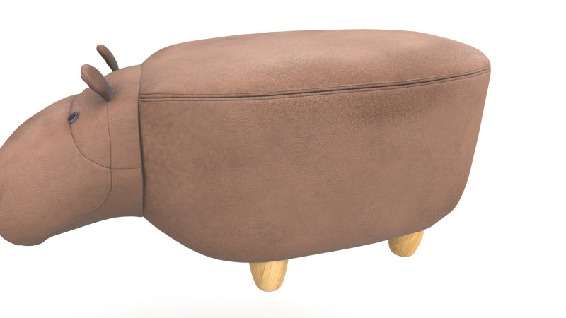 Kids Animal Stool Modello 3D .c4d .max .obj .3ds .fbx .stl .blend 