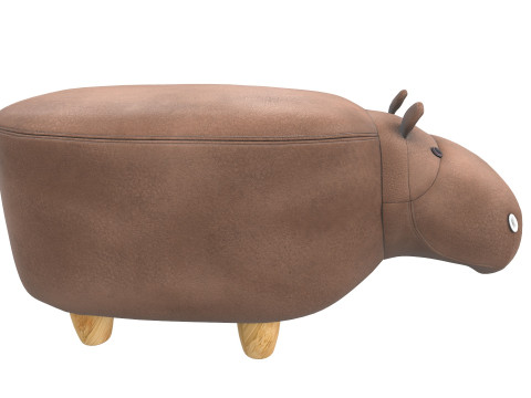 Kids Animal Stool Modello 3D