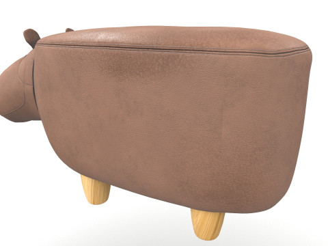 Kids Animal Stool Modello 3D
