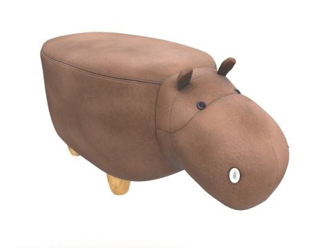 Kids Animal Stool Modello 3D
