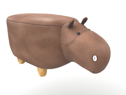 Kids Animal Stool Modello 3D