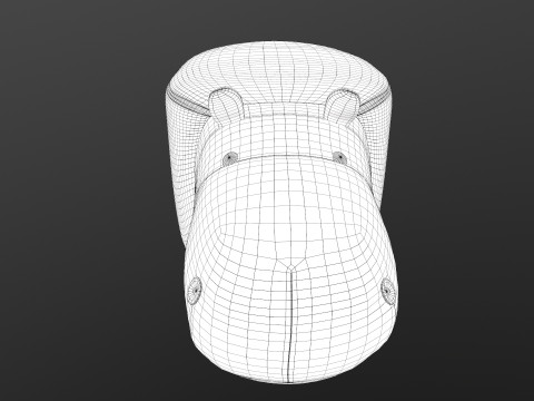Kids Animal Stool Modello 3D