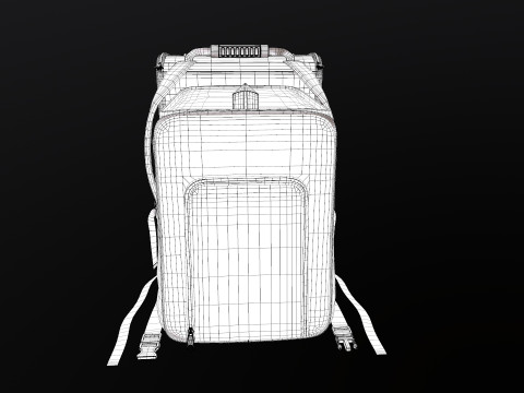Large Makeup Case 3D Model