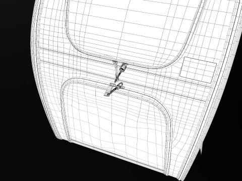 Large Makeup Case 3D Model