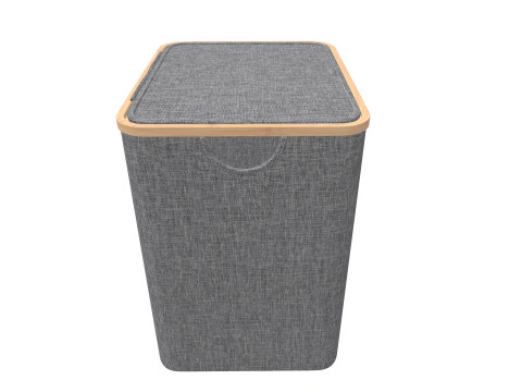 Laundry Basket with Lid Modello 3D