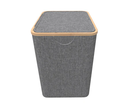 Laundry Basket with Lid 3D Model