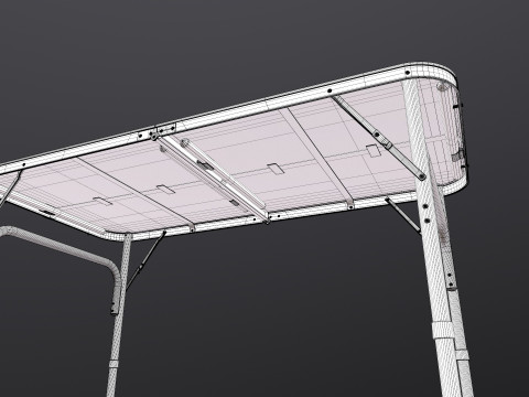 Taflight leisure table Modèle 3D