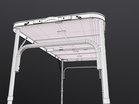 Taflight leisure table Modèle 3D